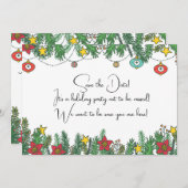 Creating Memories Around the Tree セーブザデート (正面/裏面)