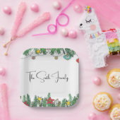 Creating Memories Around the Tree ペーパープレート (パーティー)