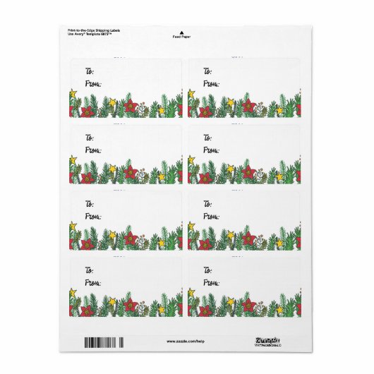 Creating Memories Around the Tree ラベル (フルシート)