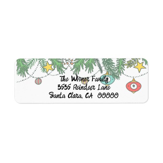 Creating Memories around the Tree ラベル (正面)