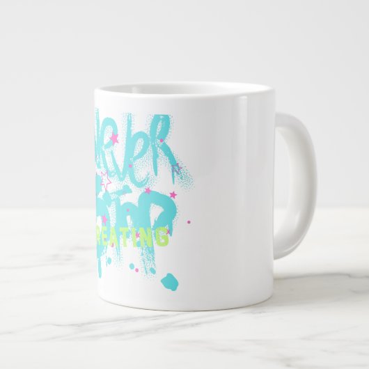 creating mug ジャンボコーヒーマグカップ (正面右)