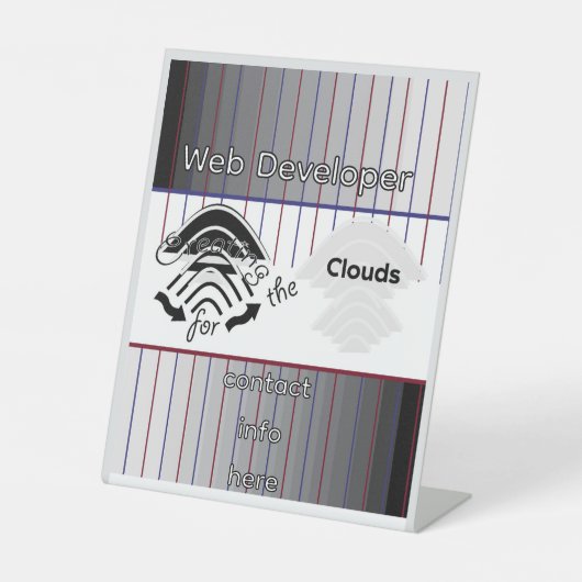 Creating Pedestal Sign 台座サイン (正面)