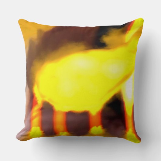 Creation of the dragon cat クッション (正面)