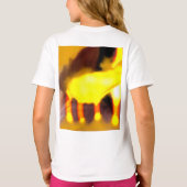 Creation of the dragon cat tシャツ (裏面)