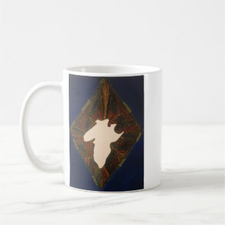 creation originale tableau sur tasse  コーヒーマグカップ