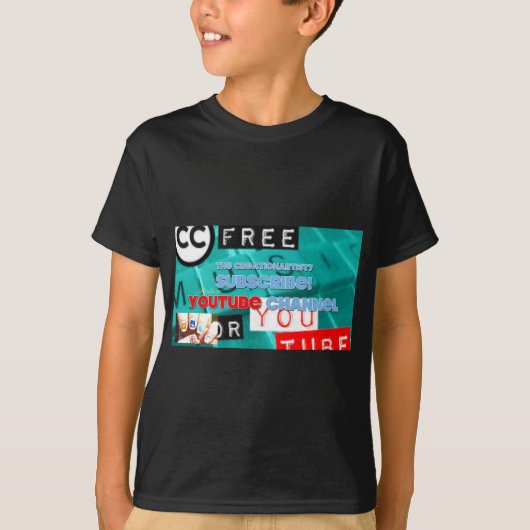 Creationartist7 Youtubeチャネル326 Tシャツ (正面)