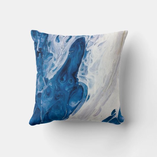 Creative abstract hand painted background, wallpap クッション (裏面)