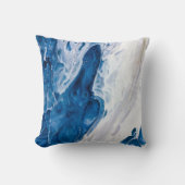Creative abstract hand painted background, wallpap クッション (正面)