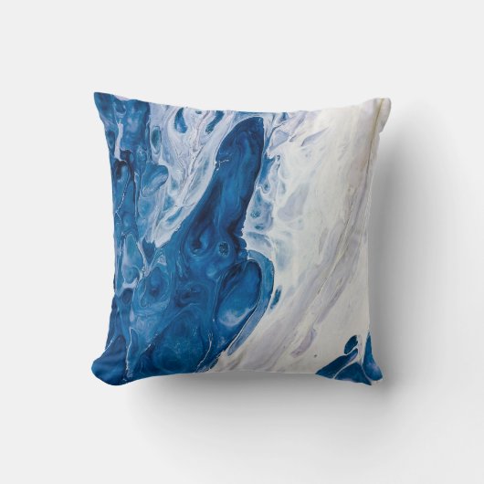 Creative abstract hand painted background, wallpap クッション (正面)