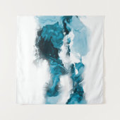 Creative abstract hand painted background, wallpap タペストリー (正面(横))