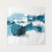 Creative abstract hand painted background, wallpap タペストリー (正面)
