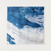 Creative abstract hand painted background, wallpap タペストリー (正面(横))