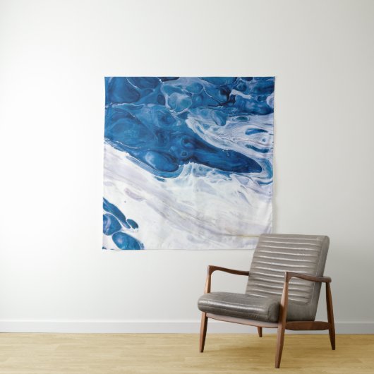 Creative abstract hand painted background, wallpap タペストリー (インサイチュ(横))
