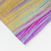 Creative abstract hand painted background, wallpap フリースブランケット (角)