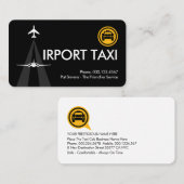 Creative Airport Letter-A Runway 名刺 (正面/裏面)