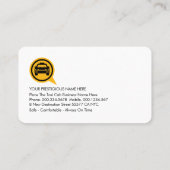 Creative Airport Letter-A Runway 名刺 (裏面)