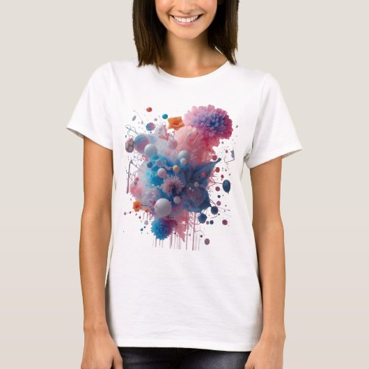 Creative Art-Inspired T-Shirt Tシャツ (正面)