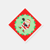 Creative Boxing Christmas Holiday スタンダードカクテルナプキン (角)