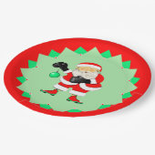 Creative Boxing Christmas Holiday ペーパープレート (アングル)