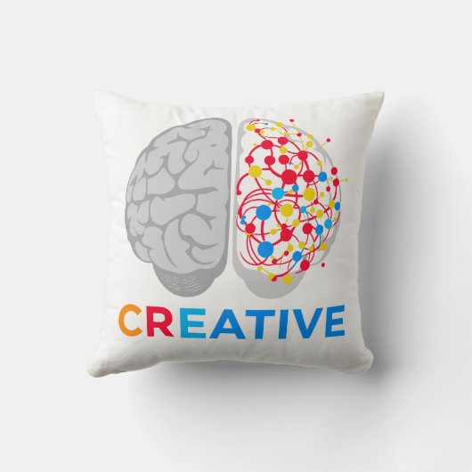 Creative Brain Left Right Hemisphere クッション (裏面)