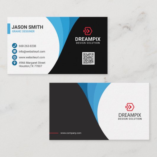 CREATIVE BUSINESS CARD 名刺 (正面/裏面)