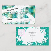 Creative Business Card with QR - Retro Vibes (B)