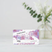 Creative Business Card with QR - Retro Vibes (C) 名刺 (スタンド正面)