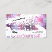 Creative Business Card with QR - Retro Vibes (C) 名刺 (正面)