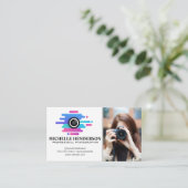 Creative Camera Logo | Artist 名刺 (スタンド正面)