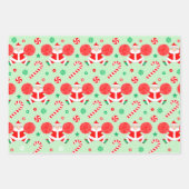 Creative Cheerleading Holiday Gift ラッピングペーパーシート (正面)