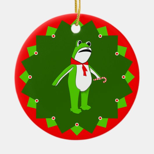 Creative Christmas 2025 Holiday Gift セラミックオーナメント (正面)