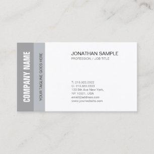 Creative Clean Design Chic Modern Companyの平野 名刺