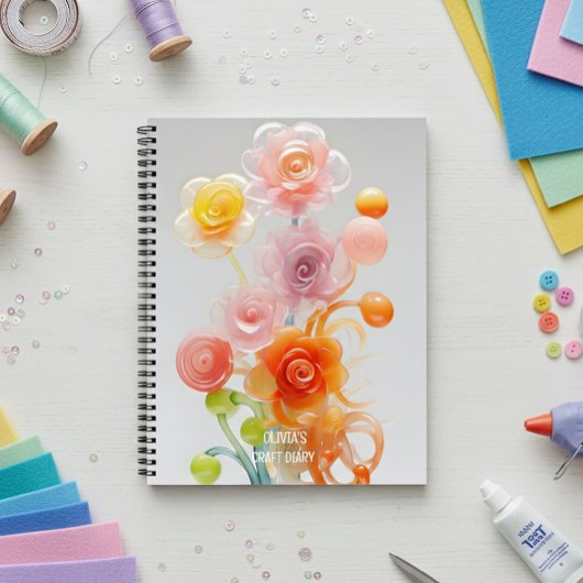 Creative Diary for Artists and Crafters ノートブック