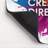 Creative Director Colorful Paint Splash マウスパッド (コーナー)