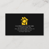 Creative Electrical Circuit Lightning 名刺 (裏面)