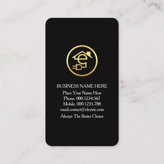 Creative Electrical Lightbulb Beam 名刺 (裏面)