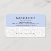 Creative Financial Numbers Design 名刺 (正面)