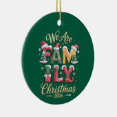 Creative & Fun Family Christmas セラミックオーナメント (右)