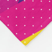 Creative geometric colorful bright background with フリースブランケット (角)