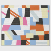 Creative geometric shapes, length pattern design ラッピングペーパー (フラット)