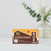 Creative Handyman Home Frame 名刺 (スタンド正面)