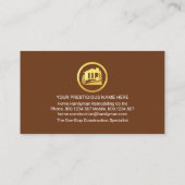 Creative Handyman Tools Home 名刺 (裏面)