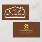Creative Handyman Tools Home 名刺 (正面/裏面)