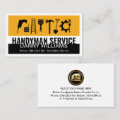 Creative Handyman Tools Layers 名刺 (正面/裏面)