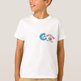 Creative in Progress Colorful Artistic Quote  Tシャツ