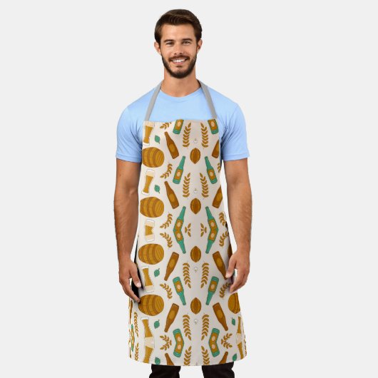 Creative Kitchen Apron エプロン (着用した状態)