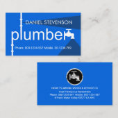 Creative Leaking Plumber Pipe Plumbing Works 名刺 (正面/裏面)