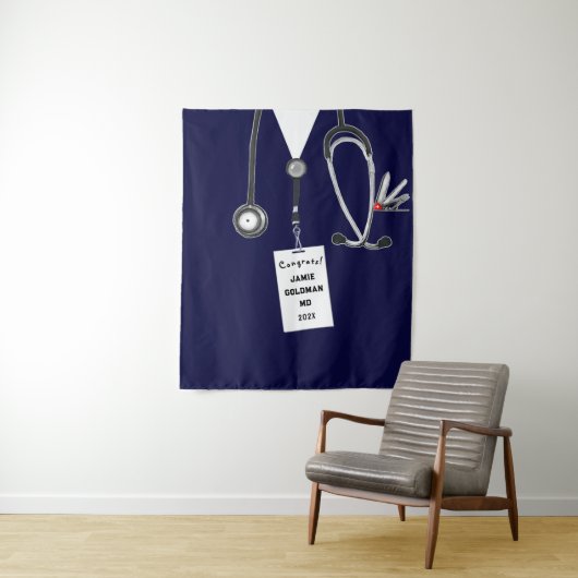 Creative Medical School Graduation Congrats タペストリー (インサイチュ)
