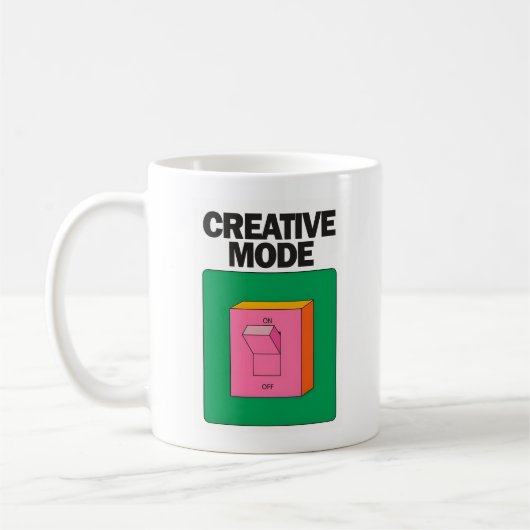 Creative Mode コーヒーマグカップ (左)