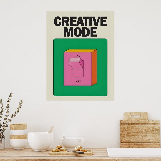Creative Mode | Decorative Poster ポスター (キッチン)